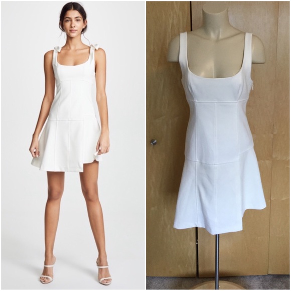 cinq a sept white gown